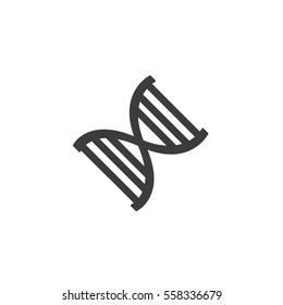 dna icon. sign design