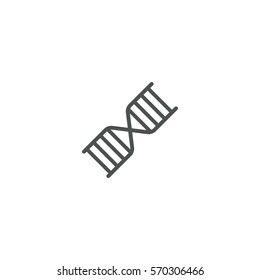 DNA icon. sign design