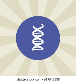 dna icon. sign design. background