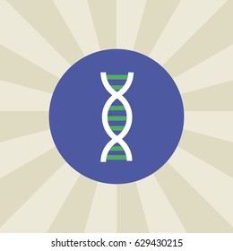 dna icon. sign design. background