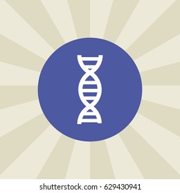 dna icon. sign design. background