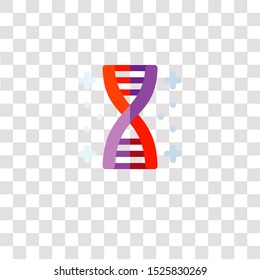 dna icon sign and symbol. dna color icon for website design and mobile app development. Simple Element from super hero collection for mobile concept and web apps icon.