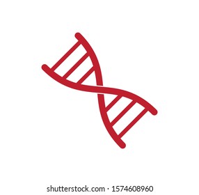 DNA icon sign vector logo illustration