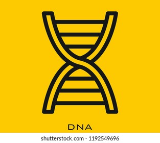 DNA icon signs