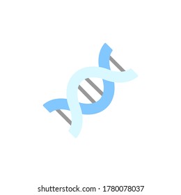 Icono de ADN. Elementos vectoriales de color simples de iconos de conocimiento para ui y ux, sitio web o aplicación móvil