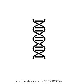 dna icon, symbol design template