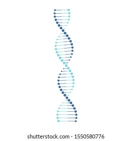 DNA icon symbol flat style