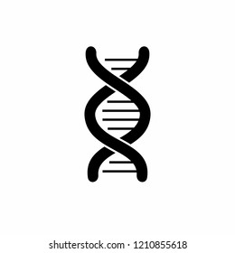 DNA icon symbol vector