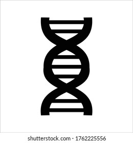 DNA icon symbol vector illustration sign
