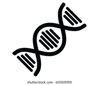 DNA, icon, symbol, vector, illustration, wallpaper, background, isolated
