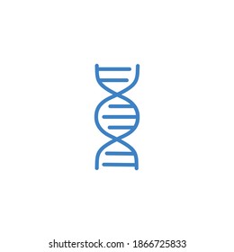 DNA icon, DNA symnol vector