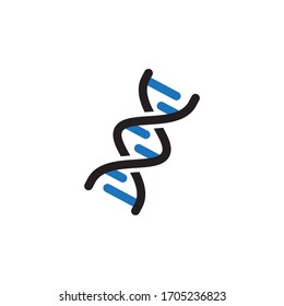 Dna Icon In Trendy  Design Vector Eps 10