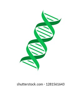 DNA icon in trendy flat style 