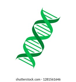DNA icon in trendy flat style 
