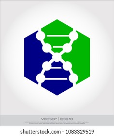 dna icon vector