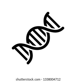 dna icon vector