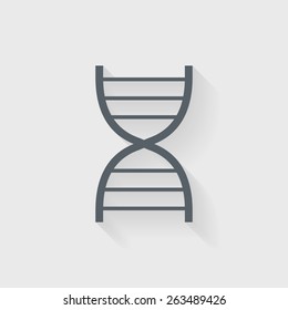 DNA icon - Vector
