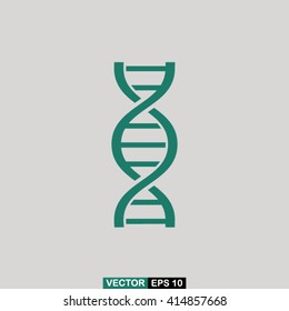DNA icon vector