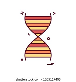 dna icon vector design 