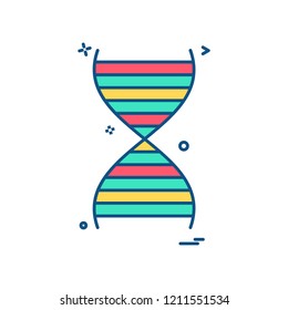 dna icon vector design 