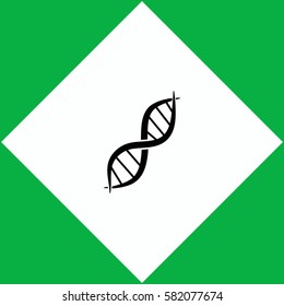 DNA  icon. Vector design.