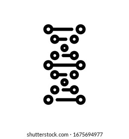 Dna icon vector design illustration
