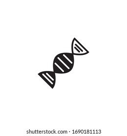DNA Icon Vector Design Template