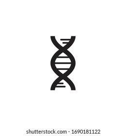 DNA Icon Vector Design Template