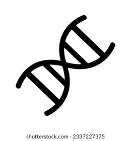 DNA icon vector, eps 10
