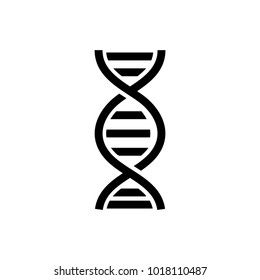 DNA icon, vector illustration