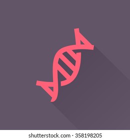 DNA icon vector illustration