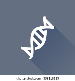 DNA icon vector illustration