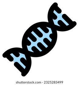 dna icon vector illustration for science and biologi study