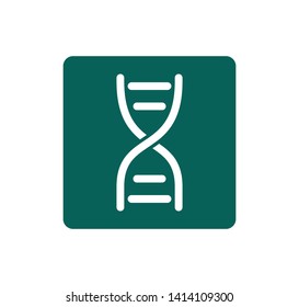 DNA icon vector logo illustration
