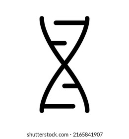 Dna Icon Vector Symbol Design Illustration