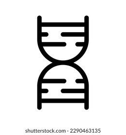 Dna Icon Vector Symbol Design Illustration