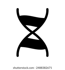 Dna Icon Vector Symbol Design Illustration