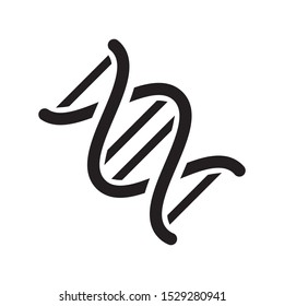 dna icon vector symbol template