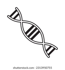 dna icon vector template illustration logo design