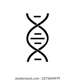 DNA icon vector trendy style on white background..eps