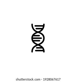 Dna icon vector for web, computer and mobile app