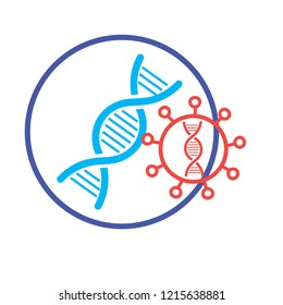 DNA icon virus vector design