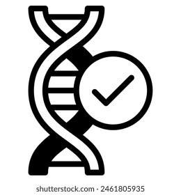 DNA icon for web, app, infographic, etc