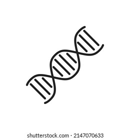 DNA icon for website, symbol, presentation