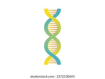 DNA icons. Life gene model bio code genetics molecule medical symbols. Structure molecule, chromosome icon. Pictogram of DNA vector, genetic sign, elements, and icons collection.