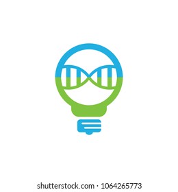 Dna Idea Logo Icon Design