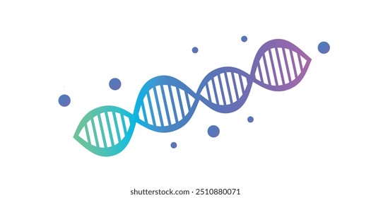 DNA, illustration, vector  DNA  shapes illustration