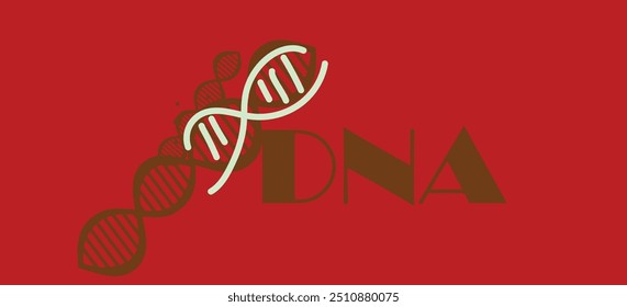 DNA, Illustration, Vektorgrafik DNA-Formen