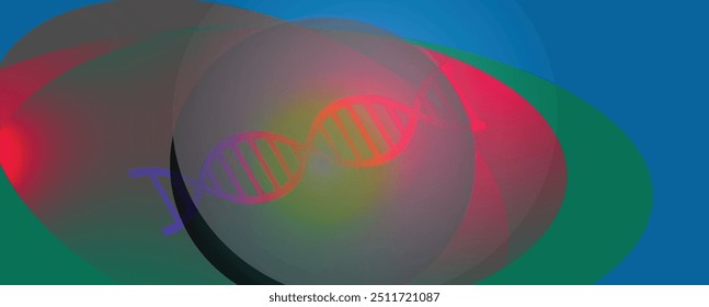 DNA, illustration, vector DNA shapes illustration	