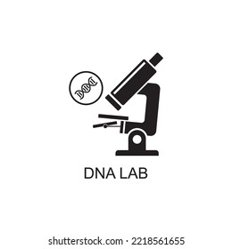 icono de laboratorio de dna, icono de laboratorio